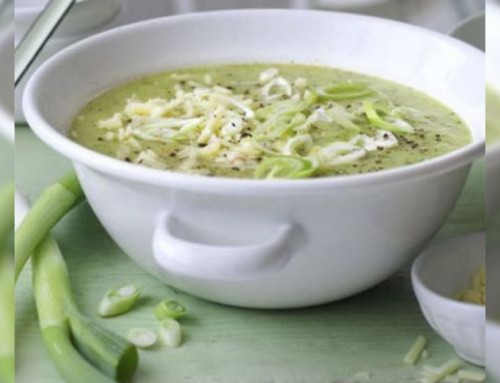 Courgette, Leek & Goat’s Cheese Soup