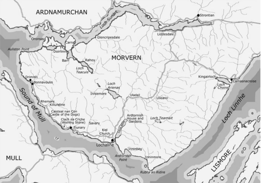 Morvern Map